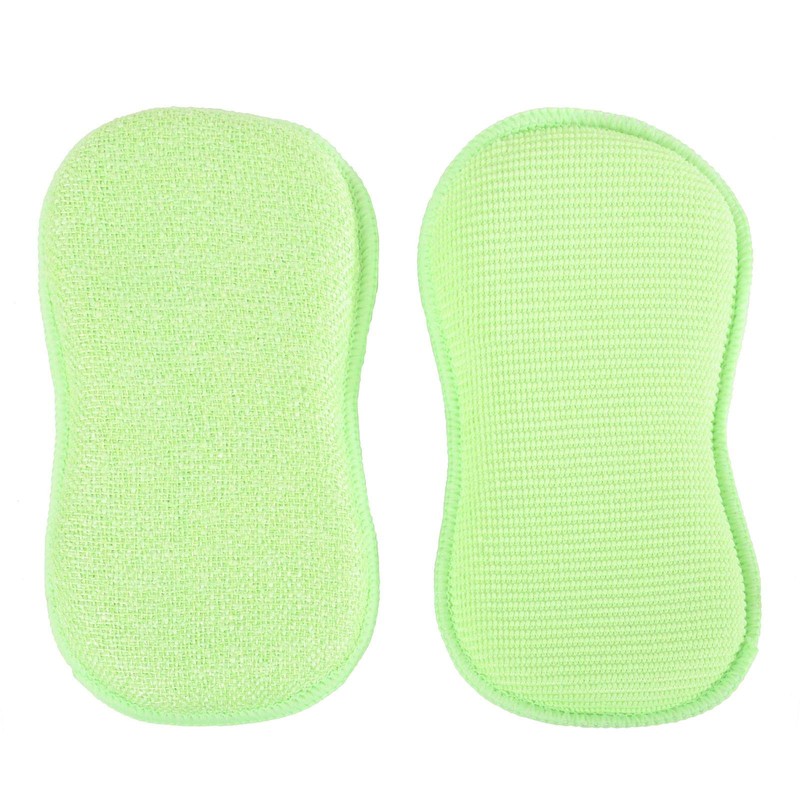 10 Pack of Micro-Pro Duo Action Antibacterial Cleaning Pads Microfibre