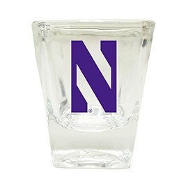 R and R Imports Northwestern University Wildcats Square Shot Glass