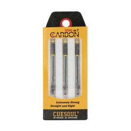 CUESOUL TERO AK7 Carbon Dart Shafts / Trunk Integrated Spring Telescopes, Set of 3 Pieces