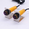 Taiss/ 1 Pair Photoelectric Sensor M18 Infrared Ray Through-Beam Reflection