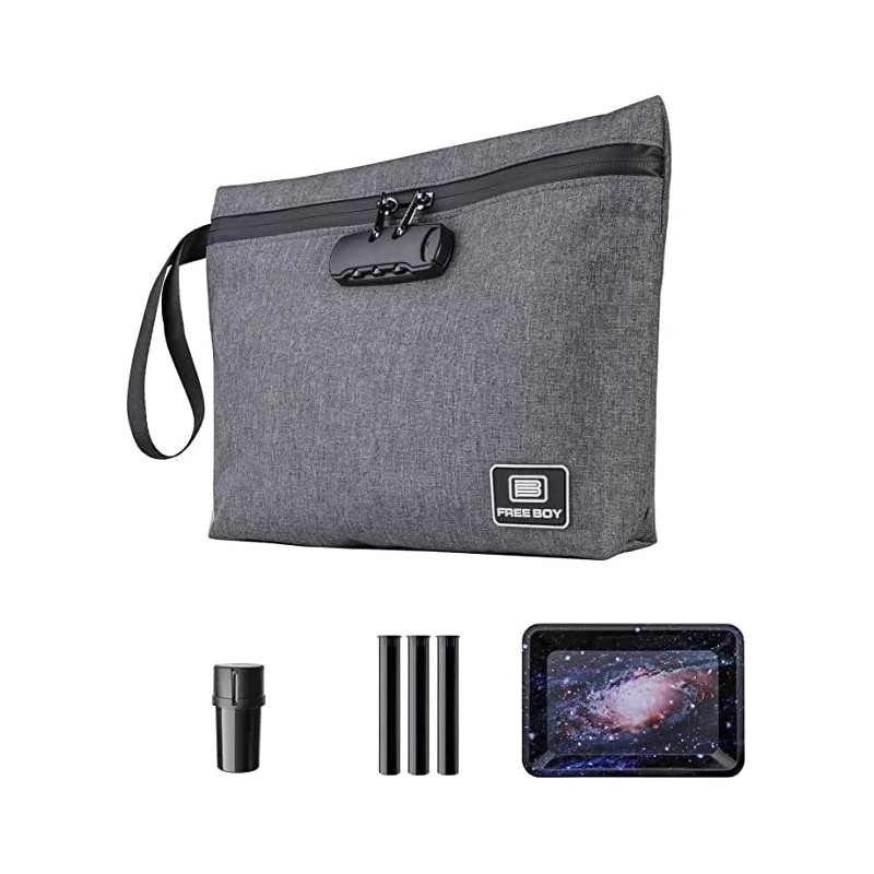 Free Boy Smell Proof Bags Set Durable Odor Proof Stash