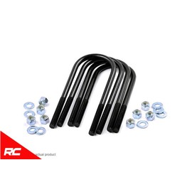 Rough Country 5/8" Round Suspension U-Bolts 2.75 x 7.5 7610