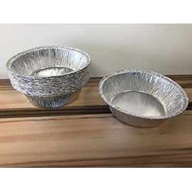 Foil Pie Tins 25mm x 100mm (Ideal for Pork Pies) x 20 Pack
