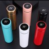 Water Bottle with LED Temperature Display Double Walled Vacuum Insulated
