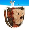 Golf Club Head Cover Half Round Adorable Bear Decor Magnetic