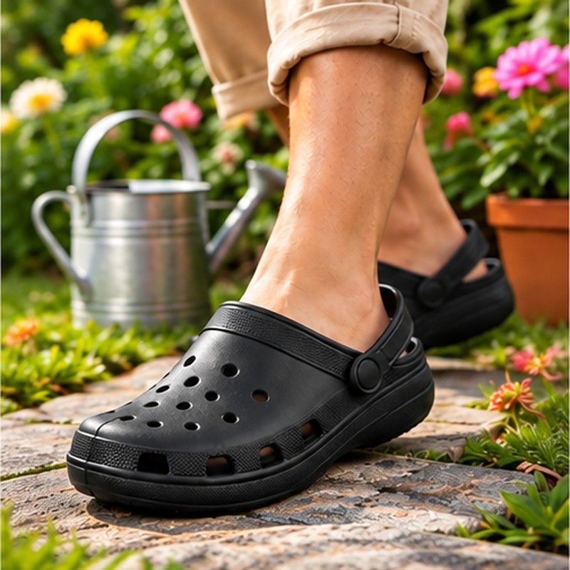 Lightweight EVA Clogs for Summer – Waterproof Anti-Slip Slip-On Shoes