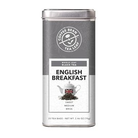 The Coffee Bean & Tea Leaf Black Tea, English Breakfast, 20-Count Tin
