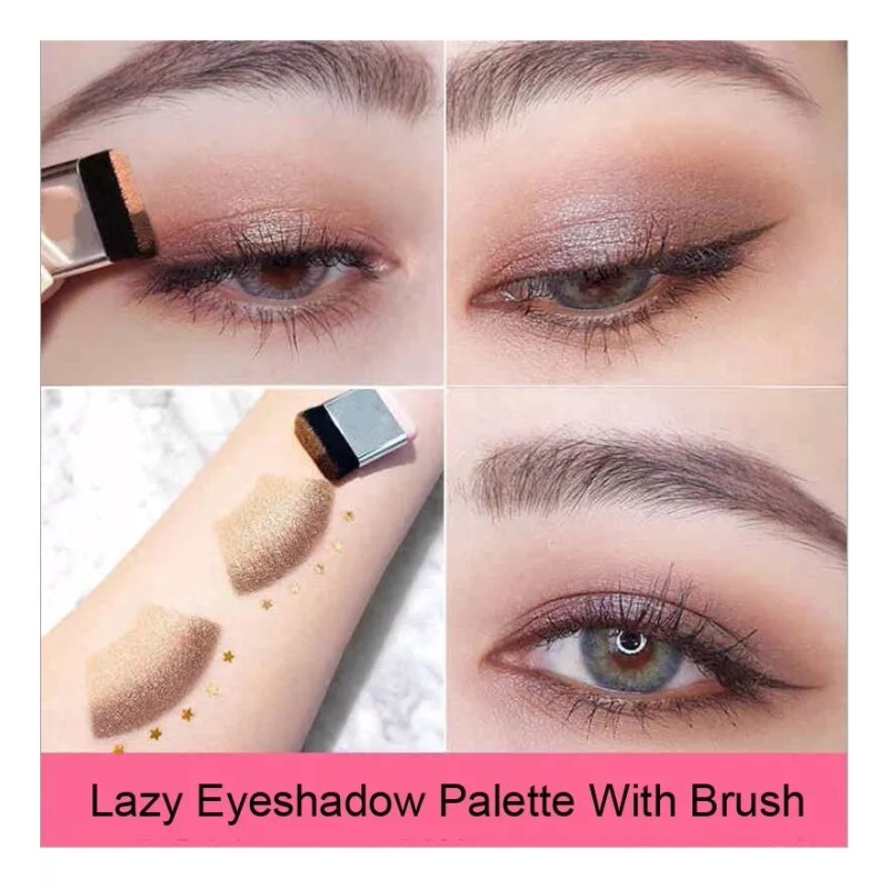 DNM Mini Paleta Sombra Ojos Duo Glitter Dnm Beauty Brillante
