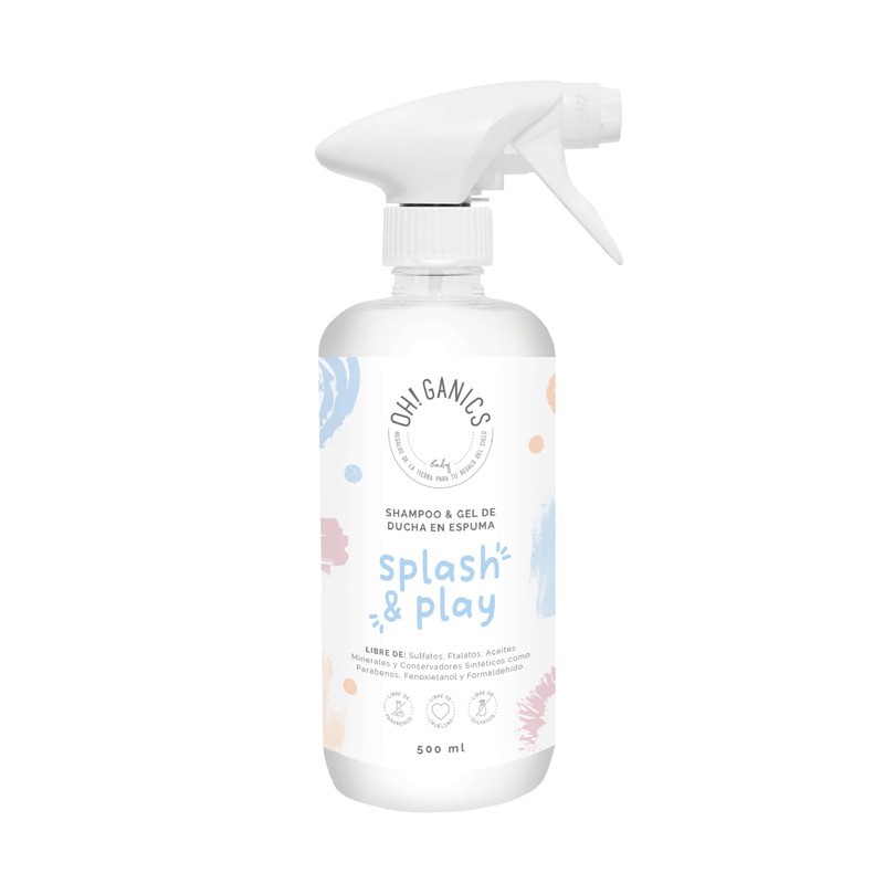 OH! GANICS Shampoo & Gel de Ducha en Espuma para