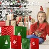 Christmas Gift Bags Assorted Sizes Red and Green Style Evergreen