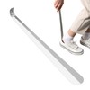 Shoe Horn Long Handle for Seniors,16.5" Long Metal Shoehorns for