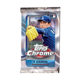 2025 Topps Chrome Baseball - HOBBY 1 Pack Chrome Baseball 1 Pack