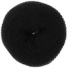 Diane Jumbo Hair Donut, Black, 5.5"