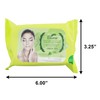 Bluna Facial Make-Up Cleansing Tissue for All Skin Types, Green