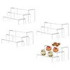 Eidoct Clear Acrylic Display Risers 4Sets 12Pcs Tabletop Display Riser