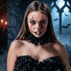 4Pcs Halloween Face Gems Jewels Makeup Day of the Dead