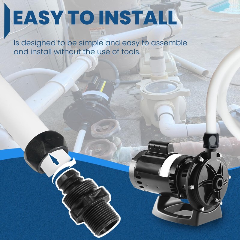 BANLIN 4 Pack R0621000 Quick Connect Fitting for Pentair LA01N