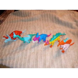 Target  Bullseye Playground Dinosaur Birthday Party Animal Set of 5 New with Tags