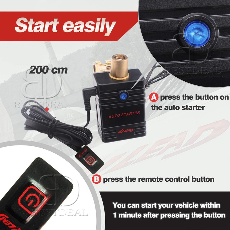 LI LEAD Auto Starter 12V Car Battery Protector - Automatically
