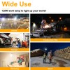 120W LED Temporary Work Light 18000LM Construction Lights 5000K Led