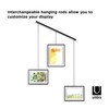 Umbra Exhibit Picture Frame Gallery Set, Adjustable Wall Collage Displays