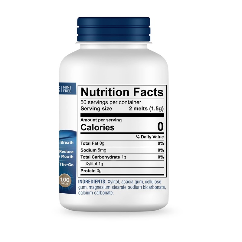 Oracoat XyliMelts for Dry Mouth Night Time or Day -