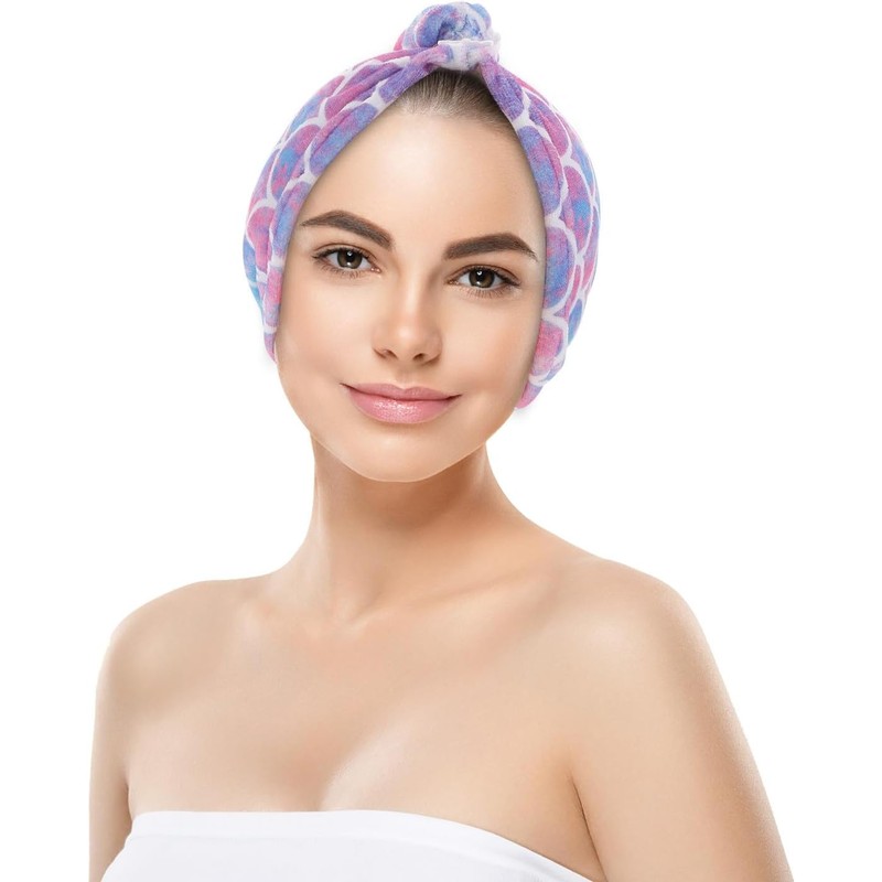Toyvian 2 Piezas Toalla de Microfibra para Cabello Secado Rápido