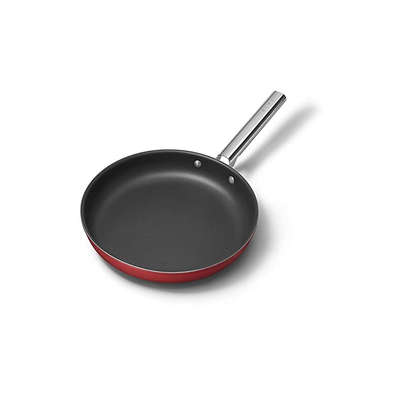 Smeg Cookware 12-Inch Red Frypan