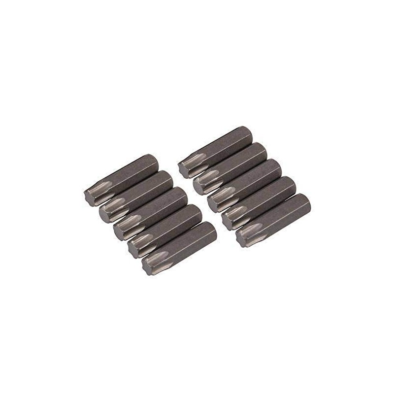 Silverline 733238 T40 Trx Cr-V Bit - Pack of 10