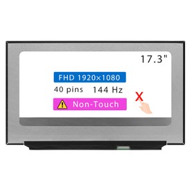 Screen Replacement for Lenovo Legion 5 17ACH6 Model 82K0 17.3" FHD 1920 * 1080 40 pin 144Hz LCD Non-Touch Screen Display Panel