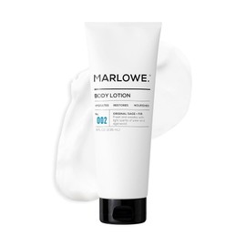 Marlow Body Lotion for Men 8oz Tube Hydrating and Nourishing for Dry Skin Daily Moisturizing Santal Set Scent / 남성용 말로우 바디 로션 8온스 튜브 건조한 피부를 위한 수분 공급 및 영양 데일리 보습 Santal Set Scent