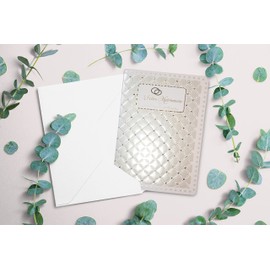 Wallet Offset Print Card (Wedding Quilted)