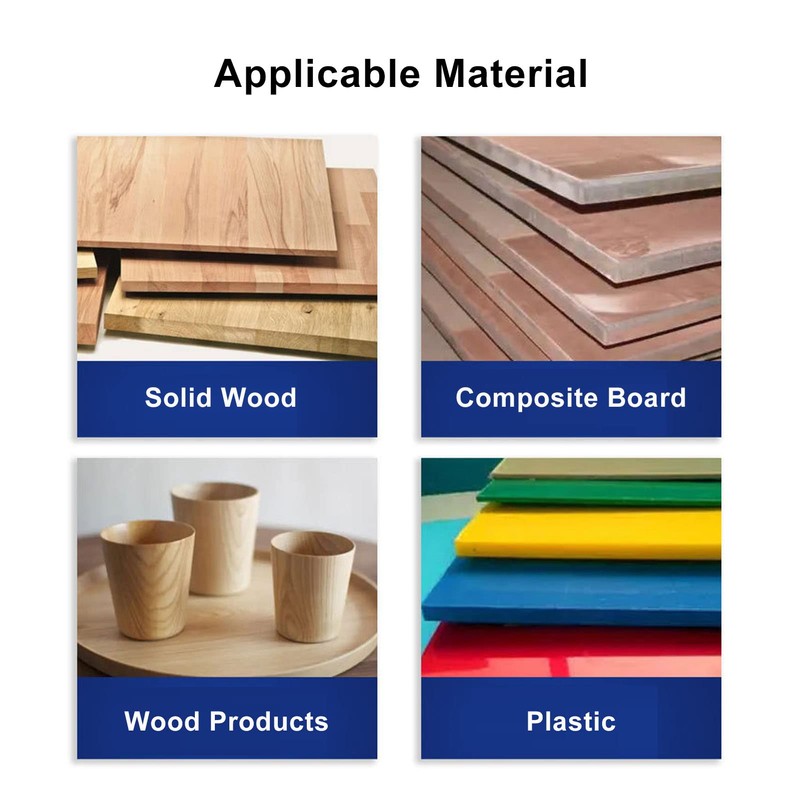 Countersink Drill Bit Set, 10PCS Countersink Set with Adjustable Drill