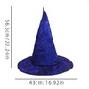 IPENNYE Witch Hat, Halloween, Witch Hat, Lolita, Headpiece, Flowers, Removable,