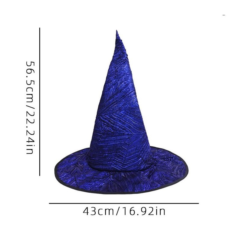 IPENNYE Witch Hat, Halloween, Witch Hat, Lolita, Headpiece, Flowers, Removable,