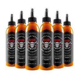 Heartbeat Hot Sauce Co. - Darkside of the Grill: Shiitake Szechuan, 6 oz. - Small Batch & Handmade, Vegan, Preservative Free, 6 Pack