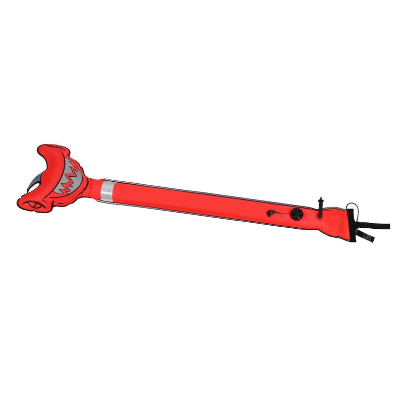 Surface Marker Buoy Scuba Diving Inflatable Safety Tube Hammerhead Shark