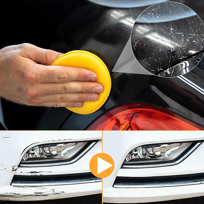 BSOON Autokratzer-Reparaturpaste, 2 Stück Auto Kratzer Entferner Auto Politur Paste
