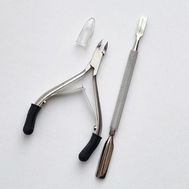 Other brands Self-Nipper Maha Educational Nippers + Grip + Dual Pusher Self Nail Care Tool / 셀프니퍼 Maha 교육용니퍼+그립+듀얼푸셔 셀프네일케어도구