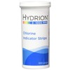 MICRO ESSENTIAL CH-1000 Chlorine Test Paper, Plastic Strips, Pack of