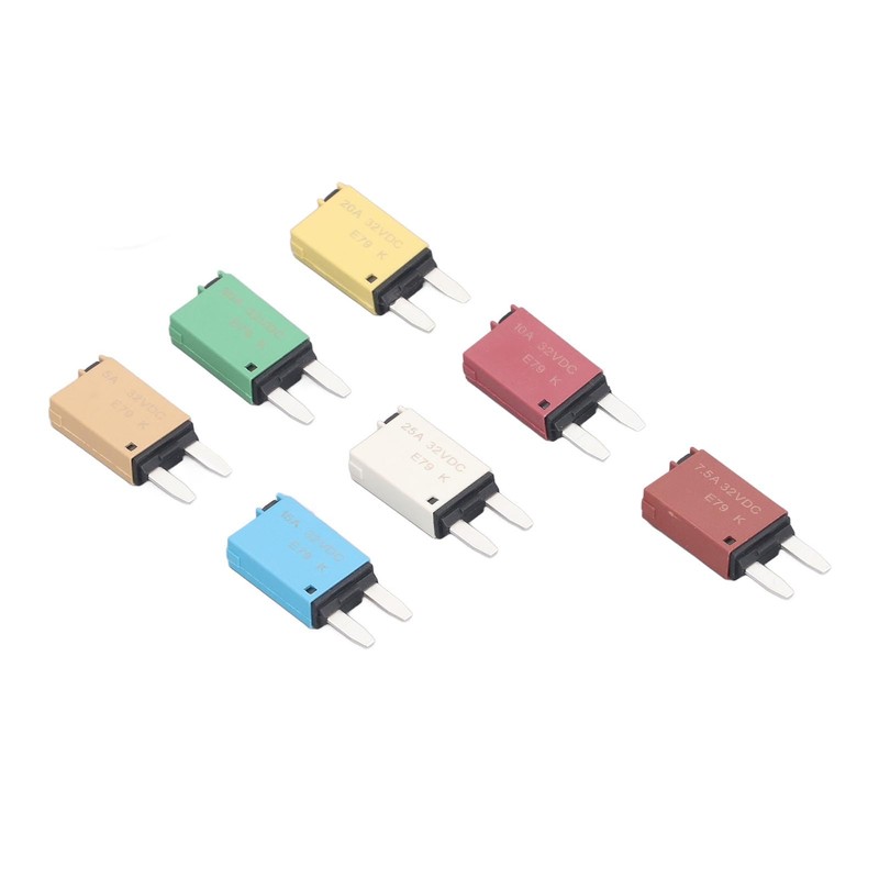 Resettable Fuse Circuit Breaker Kit, 7PCS 5A 7.5A 10A 15A