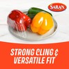 Saran Cling Plus Clear Plastic Wrap, Food Storage, Easy Dispense,