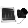 Solar Panel Exhaust Fan, Promote Air Circulation Solar Fan with