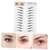 Gatuida 2Pcs Imitation Eyebrow Transfer Stickers Hair Like Temporary Eyebrows