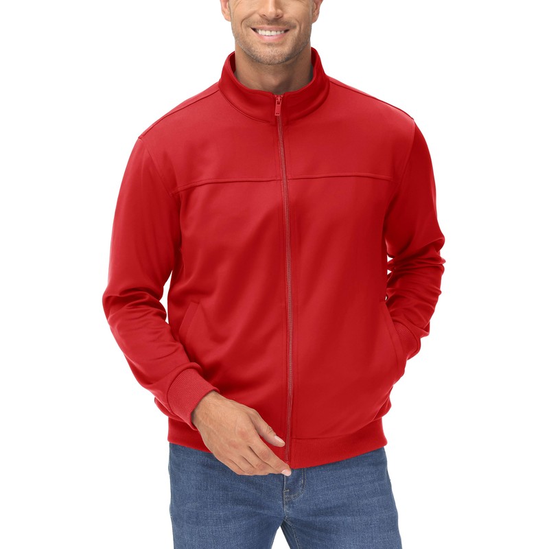 MAGCOMSEN Track Jackets For Men Baseball Jacket Casual Jackets Running