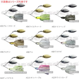 デプス(deps) スピナーベイト Bカスタム シングルコロラド 3/4oz グリーンクリスタル #16
