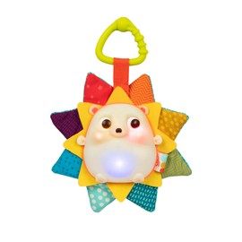 B. toys – Baby Musical Light – Up Hedgehog Toy with Lights & Sounds – Sensory Toy for Newborns, Babies – Music & Glowing Lights – RainGlow Buddy – 0+ Months