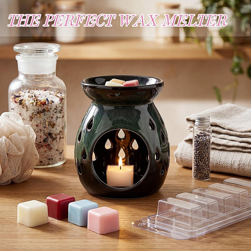 5 Cell Wax Melt Molds Empty Clear Wax Containers Easy