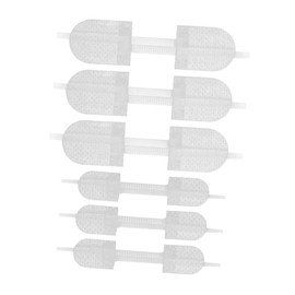 KICHOUSE 6pcs Zip Stitch Wound Closure Strips Painless Zipper Bandages for Fast Laceration Sealing for Sensitive Skin and Outdoor Adventures Compact Reliable Healing