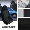 runfider 2PCS 60/40 High Back Bench Seat Cover with Hooks